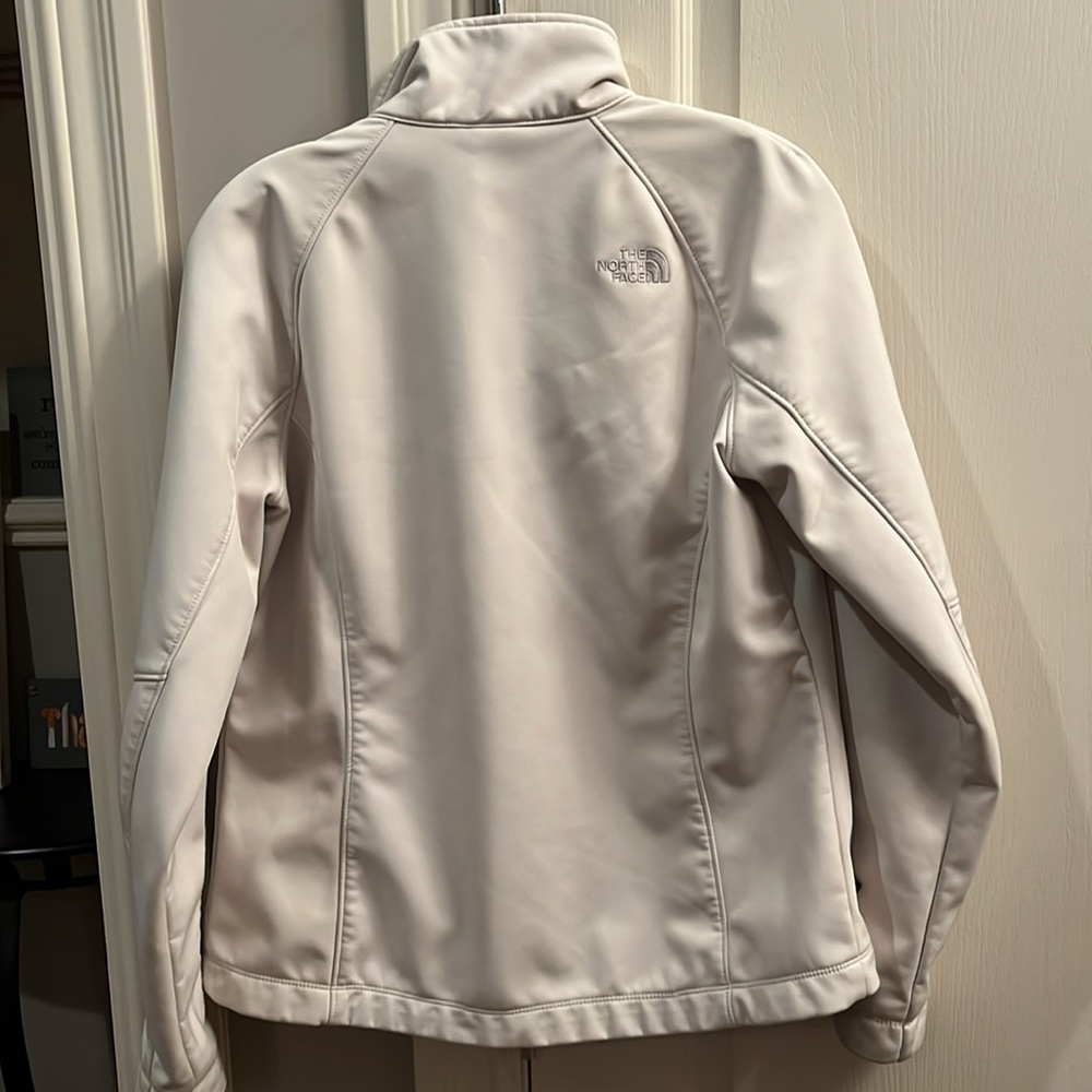 The north face apex bionic womens cream zip up jacket Medium - Picture 7 of 13